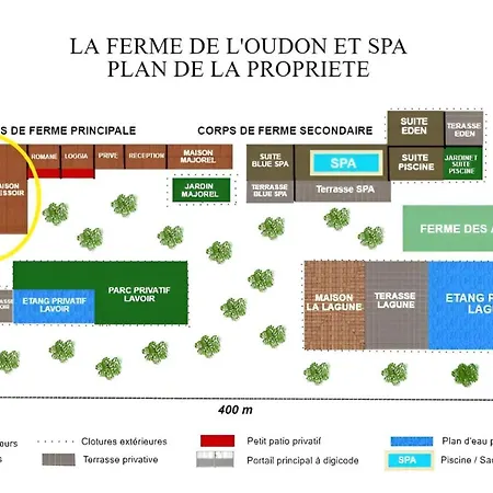 Prázdninový dům A La Ferme De L'oudon &